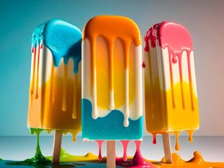 აშშ, ნაყინი, საღებავები