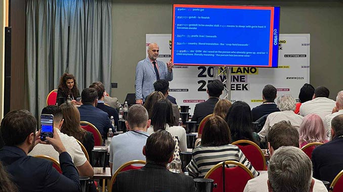 ქართული, ღვინო, მილანი