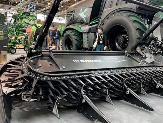 Krone, კომბაინი, მულჩირება