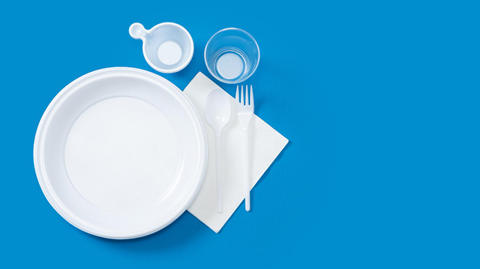 პლასტმასის, ჭურჭელი. აკრძალვა