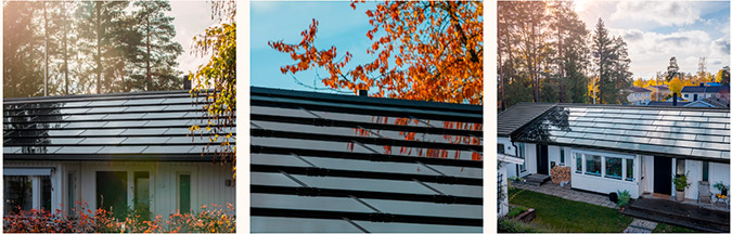 შუშის, კრამიტი, მზის, ენერგია