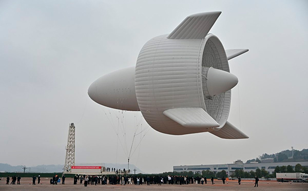 აეროსტატი, ქარის, ელექტროსადგური, ჩინეთში