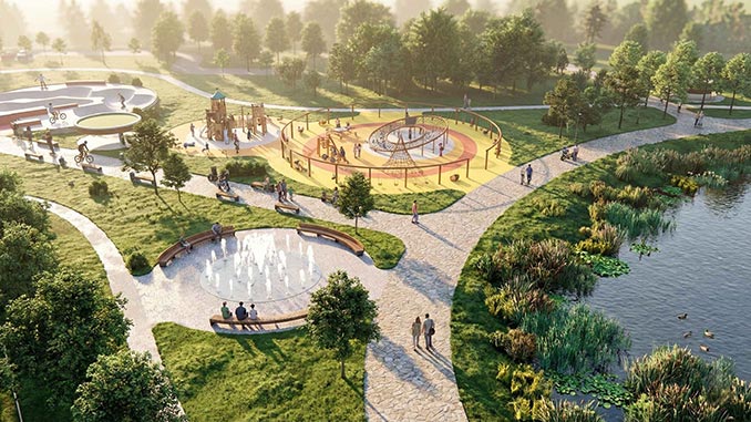 ახალი, პარკი, კასპში