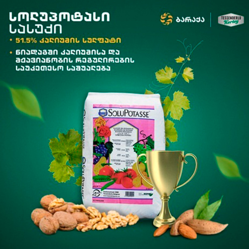 ბარაქა, კალიუმი