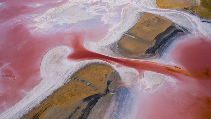 ავსტარალია, ვარდისფერი, ტბები