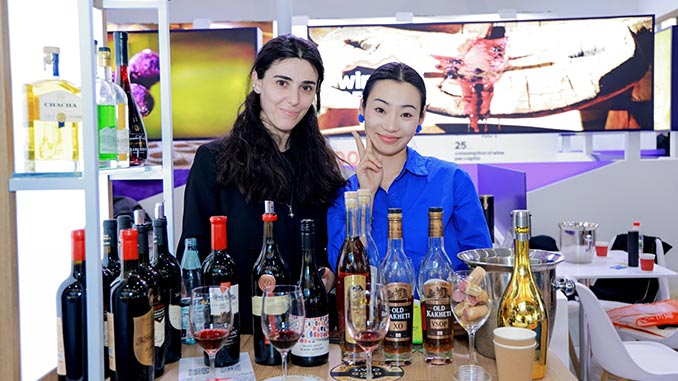 ქართული, ღვინო, ჩინეთი