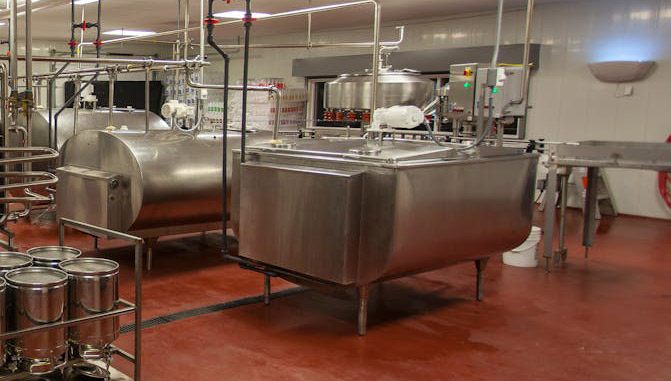 რძის, გადამუშავება