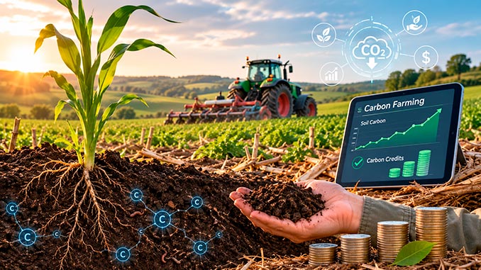 Carbon, Farming