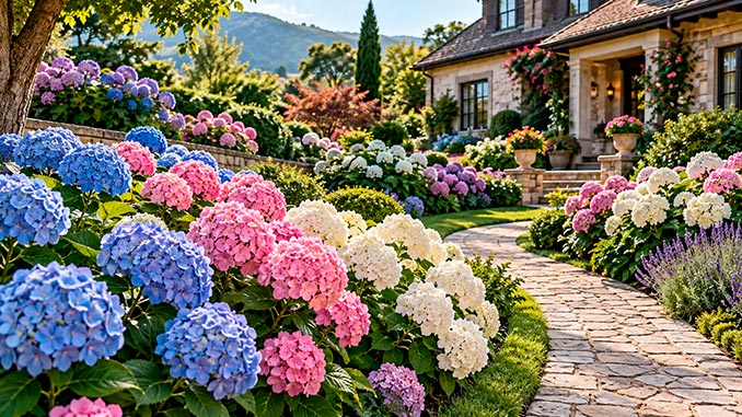 ჰორტენზია, Hydrangea